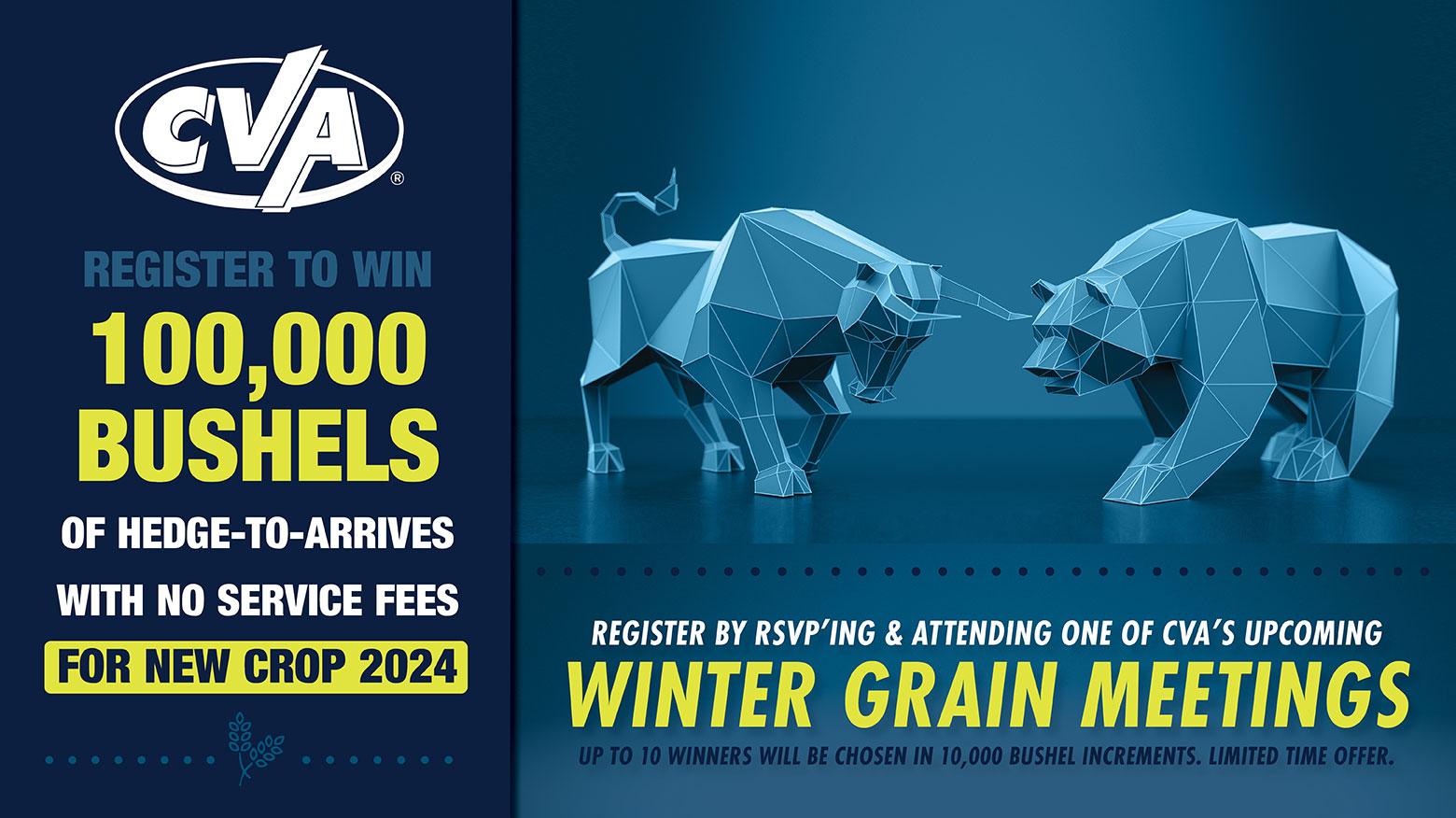 Winter Grain Meetings and Registration to Win