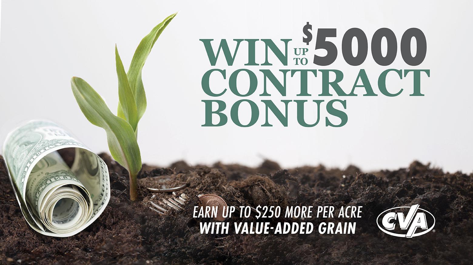 Value Added - Earn up to $250 more per acre